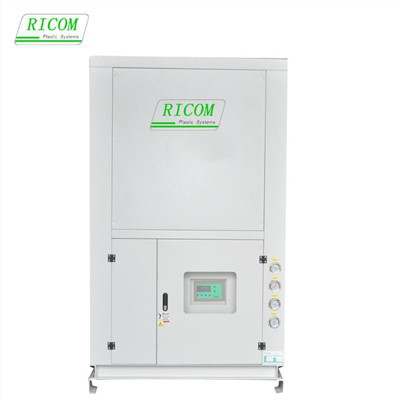 Vzduchom chladený skrutkový alebo rolovací chladič